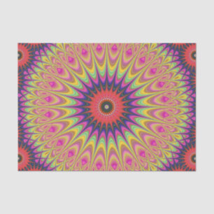 Thorn mandala tissue paper