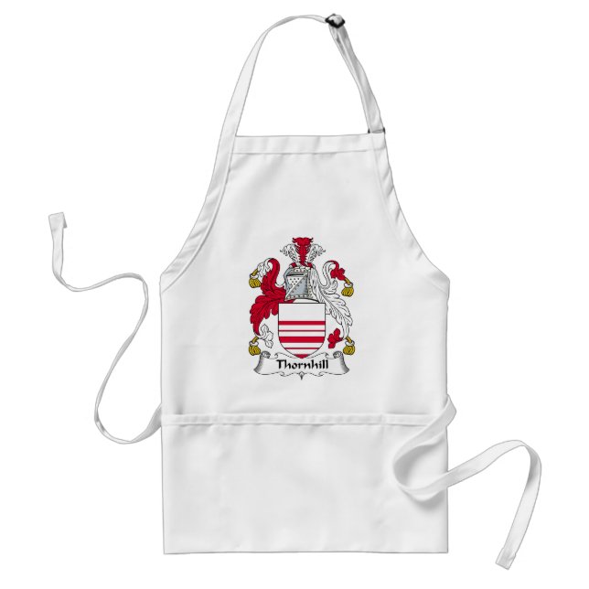 Thornhill Family Crest Adult Apron (Front)