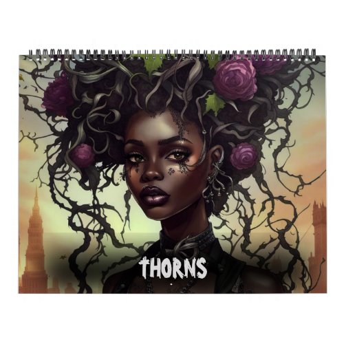 THORNS by Ivy and Bat Gothic Art Calendar