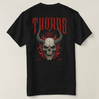 Thorns Demon Skull T-Shirt
