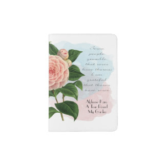 Thorns Have Roses Passport Cover