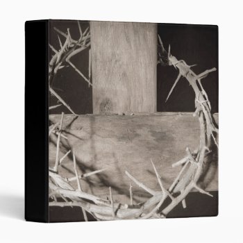Thorns Of Christ Binder by agiftfromgod at Zazzle