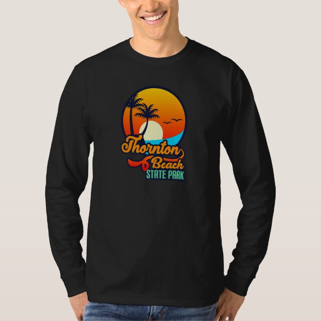 Thornton Beach State park California USA America   T-Shirt (Front)