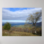 Thornton Gap View in Spring Poster