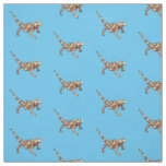 Thorny devil cartoon illustration fabric