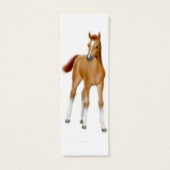 Thoroughbred Foal Bookmark (Back)