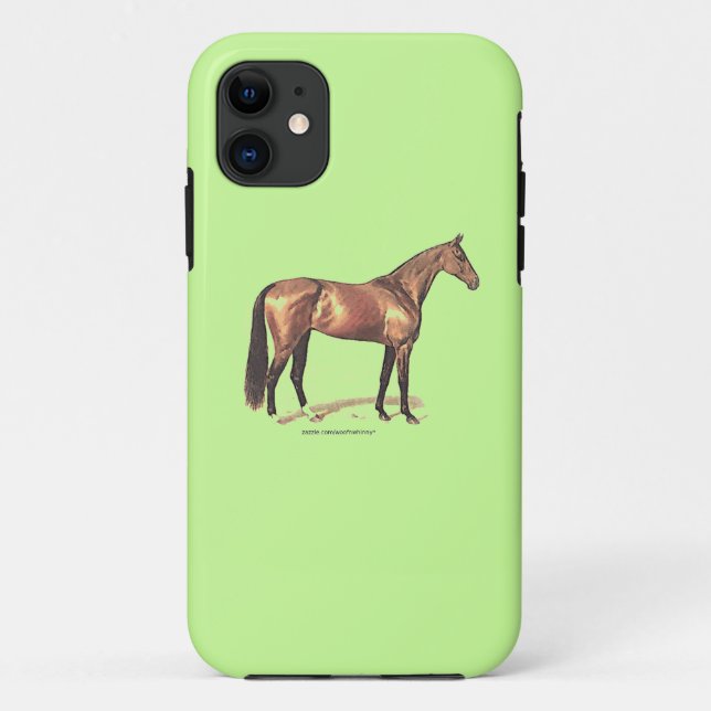 Thoroughbred Horse Case-Mate iPhone Case (Back)