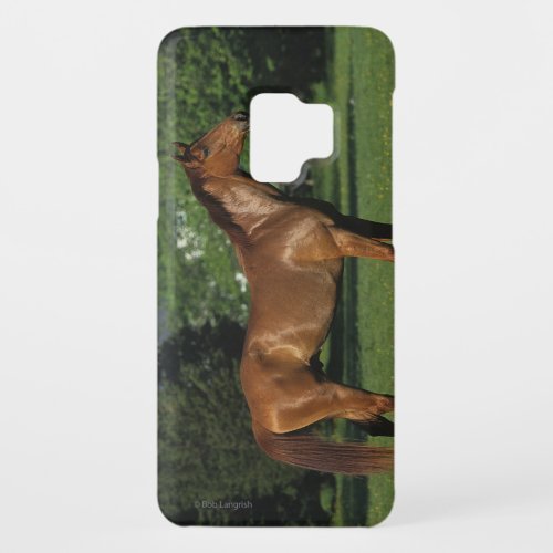 Thoroughbred Horse in Flowers Case_Mate Samsung Galaxy S9 Case