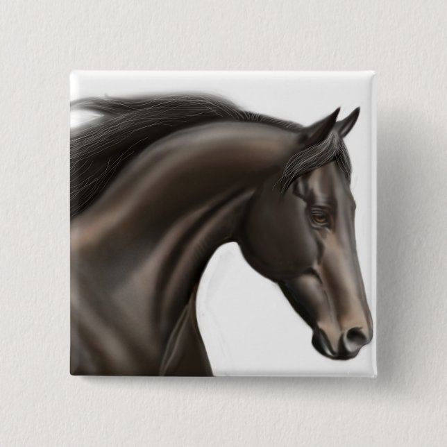 Thoroughbred Horse Pin (Front)