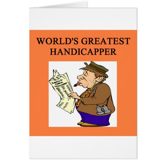 thoroughbred horse racing cards (Front)