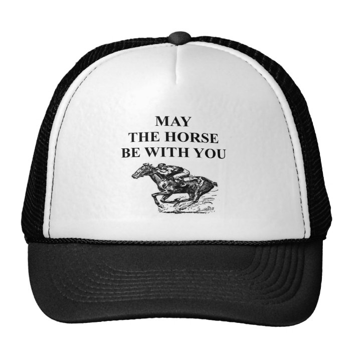thoroughbred horse racing hat