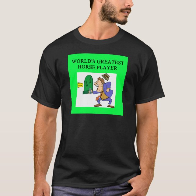 thoroughbred horse racing T-Shirt (Front)