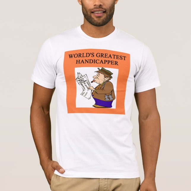 thoroughbred horse racing T-Shirt (Front)