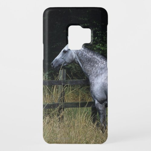 Thoroughbred Horse Standing by Fence Case_Mate Samsung Galaxy S9 Case