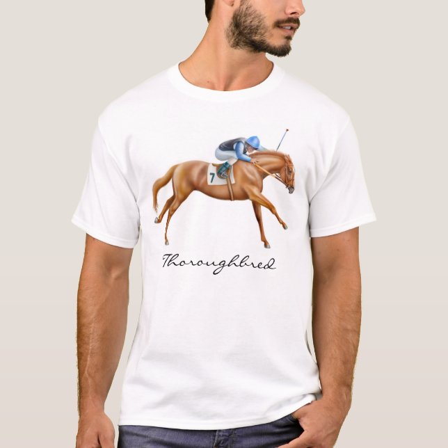 Thoroughbred Horse T-Shirt (Front)