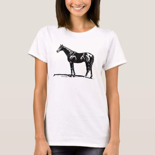 Thoroughbred Horse T_Shirt
