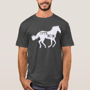 Thoroughbred Horse Tee OTTB Mom Equestrian Gift