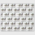 Thoroughbred Horses Racing Wrapping Paper | Zazzle