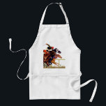 Thoroughbred Race Adult Apron<br><div class="desc">Artist: Maurice Bower | Horse race</div>