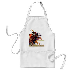 Thoroughbred Race Adult Apron