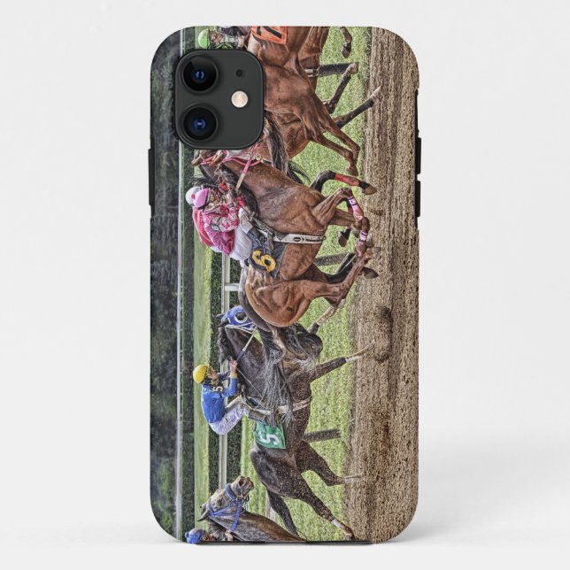 Thoroughbred Race Case-Mate iPhone Case (Back)