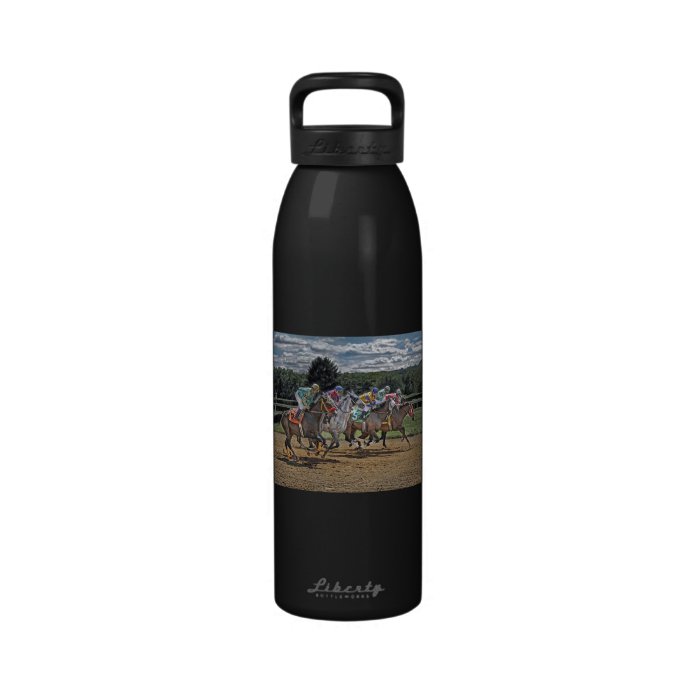 Thoroughbred Race Full Glory Water Bottle