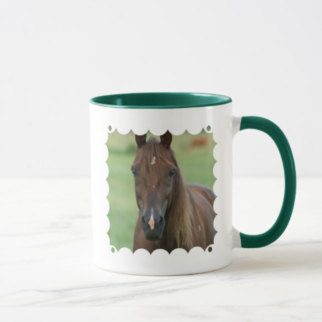 Thoroughbred Race Horse Coffee Mug (Right)
