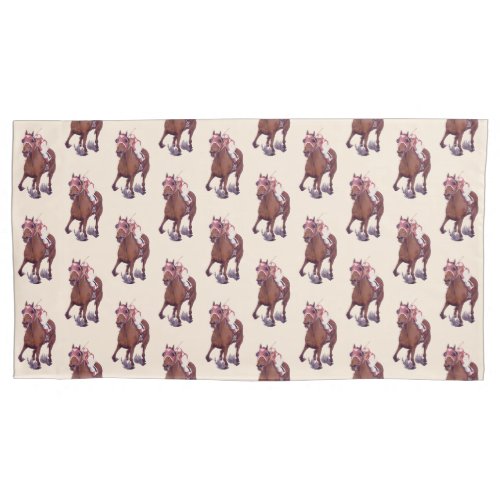 Thoroughbred Race Horse Wins Pillow Case
