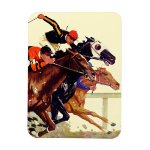 Thoroughbred Race Magnet