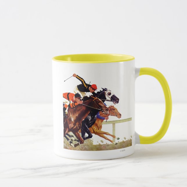 Thoroughbred Race Mug (Right)