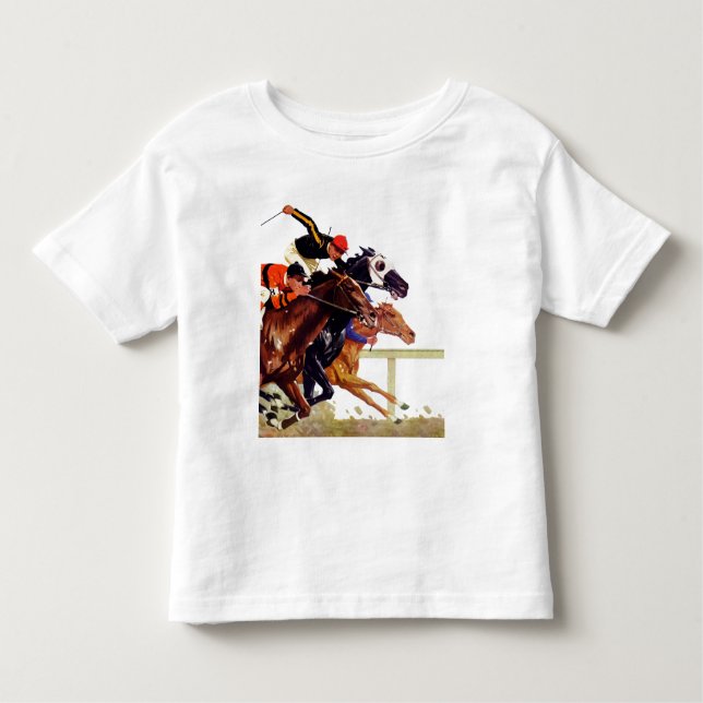 Thoroughbred Race Toddler T-shirt (Front)