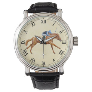 Thoroughbred Racing Horse Equestrian Watch