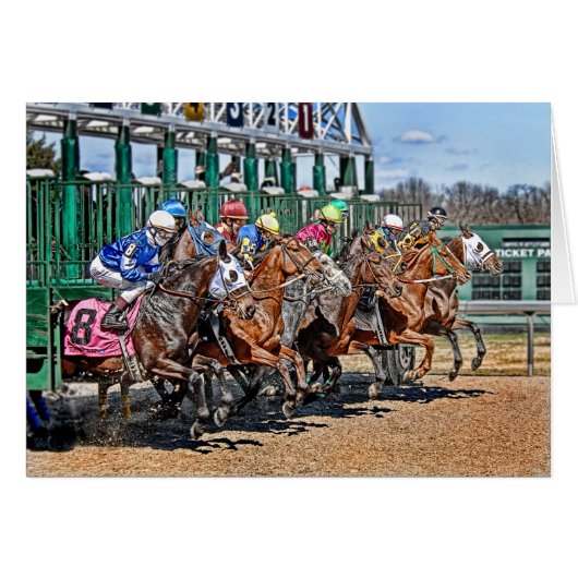 Thoroughbreds Gate Cards (Front Horizontal)