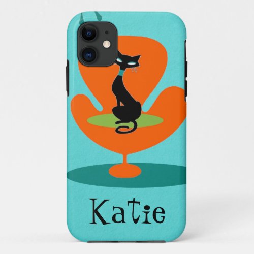 Thoroughly Modern Kitty iPhone 55S Case