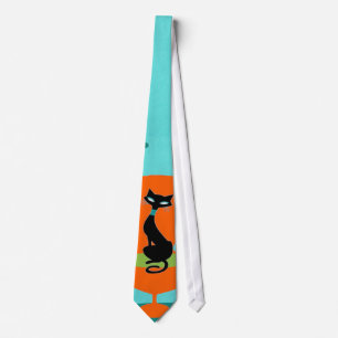 Thoroughly Modern Kitty Tie