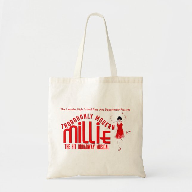 "Thoroughly Modern Millie" Tote Bag (Front)