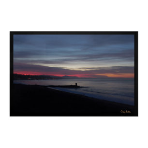 Thors hammer at dawn acrylic print
