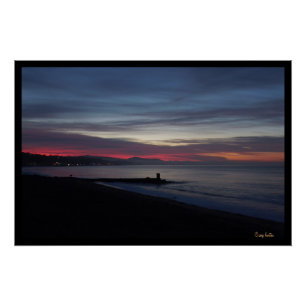 Thors hammer at dawn poster