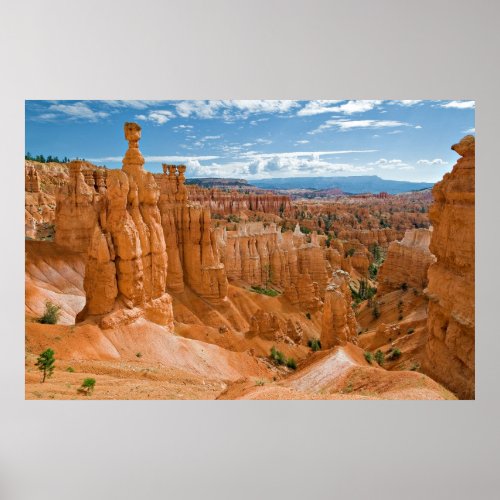 Thors Hammer Formation Bryce Canyon National Park Poster