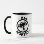 Thor&#39;s Hammer - I Am Worthy Mug