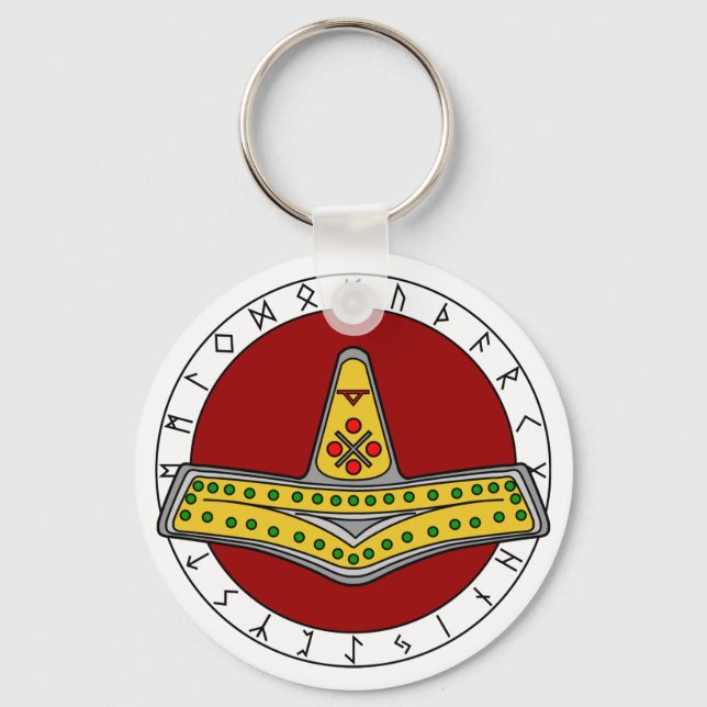 Thor's Hammer Keychain (Front)