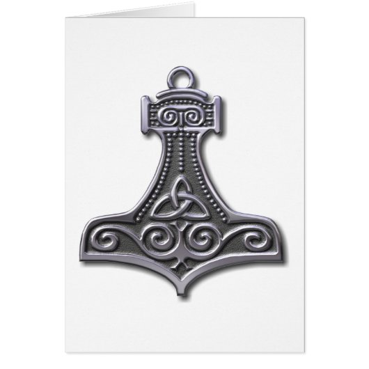Thor's Hammer-silver (Front)