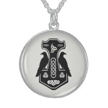 Thor's Hammer Sterling Silver Necklace