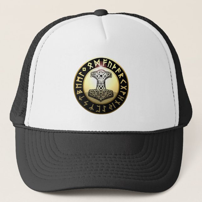 Thor's Hammer Trucker Hat (Front)