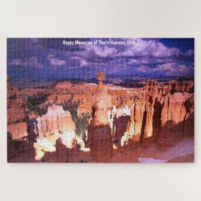 Thor's Hammer Utah. Jigsaw Puzzle (Horizontal)