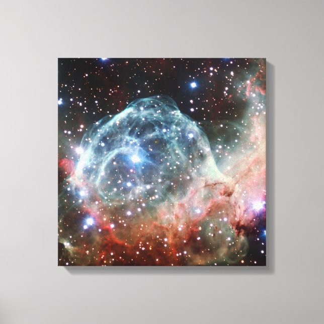 Thor's Helmet Nebula Space Canvas Print (Front)