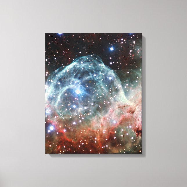 Thor's Helmet Nebula Space Canvas Print (Front)