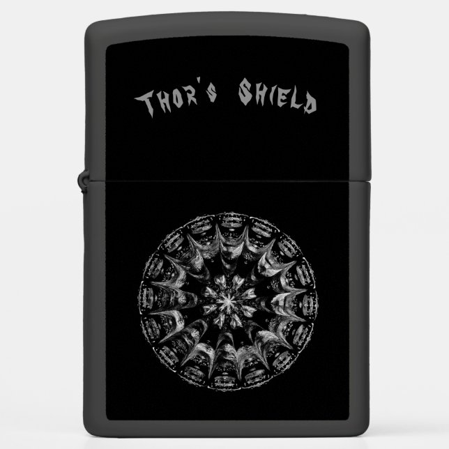 ☼THOR'S  SHIELD☼ ZIPPO LIGHTER (Front)