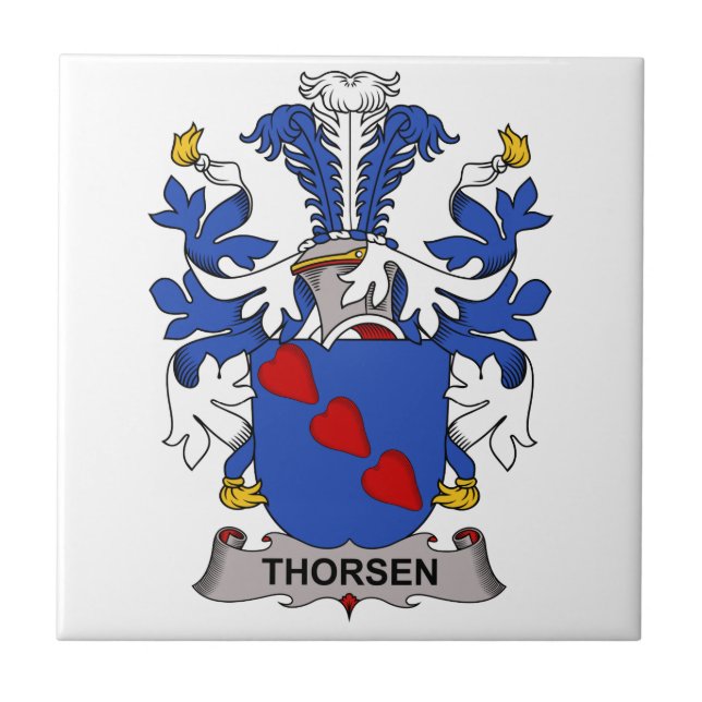 Thorsen Family Crest Tile (Front)