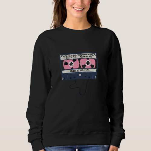 Those About to Route We Salute You - 80s Style Net Sweatshirt